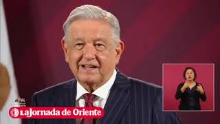 AMLO exhorta a NuevoLaredo a no asistir a marcha para defender a elementos del ejércitomexicano [upl. by Matthiew]