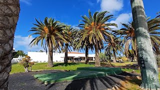 Only 26 degrees Caleta de Fuste Fuerteventura in March 2024 Walk along the promenade with my dog [upl. by Dinin]