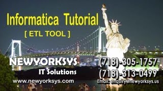 INFORMATICA ONLINE TRAINING Session  Free Tutorials  Materials  ETL Tool [upl. by Reilamag808]