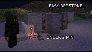 Easy 2x2 flush piston door tutorial under 2 minutes [upl. by Hniht]