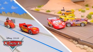 Lightning McQueen’s Epic Racing Moments  Pixar Cars [upl. by Dibbell781]