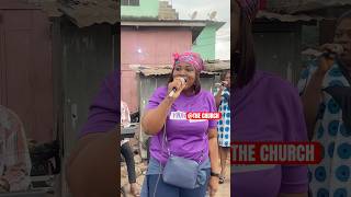 Street Worship with Yvonne Menz 🔥 shorts yvonnemenz worship thechurch [upl. by Misak]