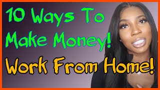 10 WAYS TO MAKE 1000 A WEEK AT HOME  MONEY MONDAYS BY LAVISH RUBY  EARN FAST EASY MONEY ONLINE [upl. by Abey468]