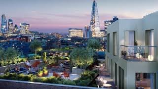 Brigade Court  Stunning Luxury New Build Designed by 161 London With Views Over The Shard [upl. by Ecerahs]