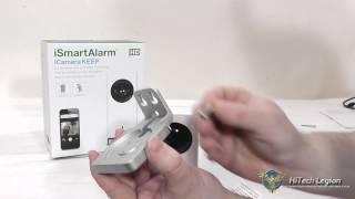 iSmartAlarm iCamera Keep Wireless Camera Overview amp Installation [upl. by Adelheid]