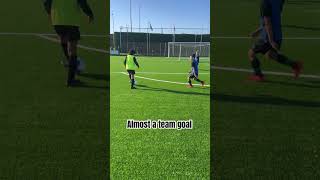 What a save 🤲 teamgoal football footballtiktok voetbal viralvideo training skills soccer [upl. by Arlon]