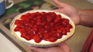 Fast Easy Cherry Cream Cheese Dessert [upl. by Branca]