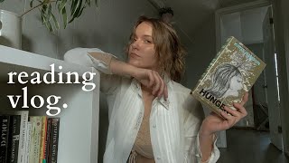 starving artists amp 19th century literature 📖 a reading vlog [upl. by Kurland610]