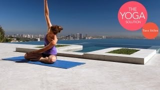 Beginner Strengthening Flow  The Yoga Solution With Tara Stiles [upl. by Modnarb973]