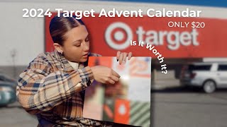 Opening The Target 2024 Advent Calendar  IS IT WORTH IT [upl. by Rolland]