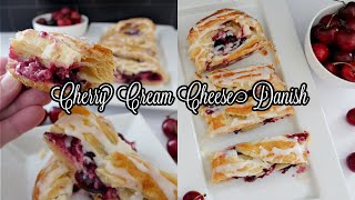 Cherry Cream Cheese Danish [upl. by Maclaine]