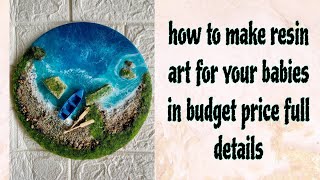 Resin art frame in budget full details  lowest pricesresintrendingviralvideo [upl. by Veator]