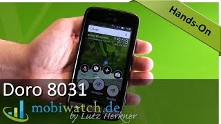 Doro 8031 Das AndroidHandy Eure Groß Eltern [upl. by Tsirhc576]