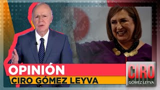 “Xóchitl Gálvez parece ser una candidata competitiva para la oposición” CGL  Ciro Gómez Leyva [upl. by Martreb]