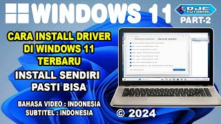 CARA INSTALLUPDATE DRIVER WINDOWS 11 TERBARU [upl. by Evangeline692]