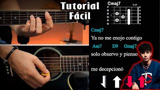 PARTE 1 Jugaste Y Sufrí GUITARRA TUTORIAL  Eslabón Armado ft Dannylux [upl. by Wit]