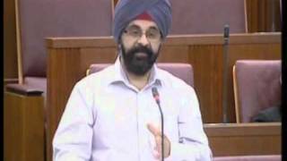 Ministerial Salary Debate Parliament Jan 16 2012  Inderjit Singh [upl. by Anelle917]