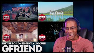 GFRIEND  Fingertip Love Whisper Summer Rain Crossroads MVs REACTION [upl. by Mccall]