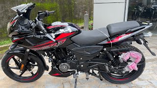 New Bajaj Pulsar 220F BS7 E20 model 2024 price features amp mileage reviews amp Pulsar 220f details [upl. by Stanwood438]