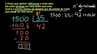 Aprender a Dividir Números Inteiros exercício 6 [upl. by Jaal]