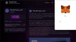 TRUSTWALLET  Airdrop  How to make passive income with Trustpad [upl. by Larual]