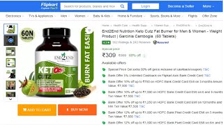 End2End Nutrition Keto Cutz Fat Burner for Men amp Women  Weight Loss Product  Garcinia Cambogia [upl. by Fedak8]