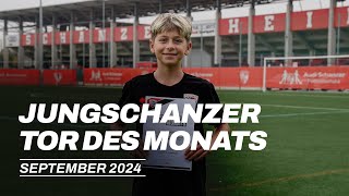 Cem Tokgöz erzielte das Jungschanzer Tor des Monats September 2024 [upl. by Veronica]