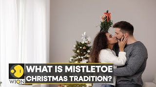 What is Mistletoe tradition Ritual comes from Norse mythology  English News  WION [upl. by Annayrb]