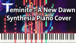 Teminite  A New Dawn Unplayable Synthesia Piano Cover [upl. by Licastro740]