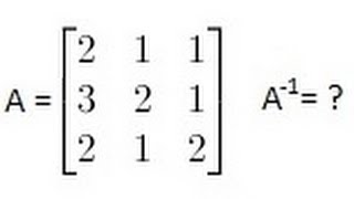 Algebra  Finding the Inverse of a Matrix 1 of 2 A 3X3 Matrix [upl. by Godwin]