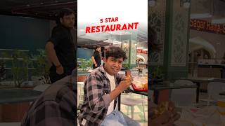 5 Star Restaurant thepandav shortvideo shorts reels reels [upl. by Bish84]