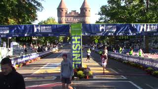 Eversource Hartford Marathon Half Marathon 5k and Marathon Relay Hartford CT 1082022 [upl. by Tessie141]