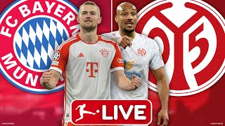 🔴 FC Bayern München  FSV Mainz 05  Bundesliga 25 Spieltag  Watchparty [upl. by Moyna653]