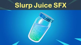 Slurp Juice Sound Effect Fortnite Battle Royale [upl. by Shlomo]