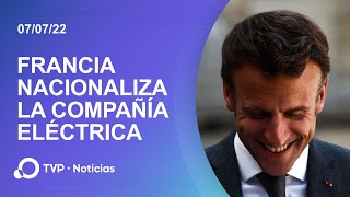 Francia nacionalizan la principal compañía eléctrica [upl. by Imre]