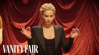 Jennifer Lawrence is a Surprisingly Good Mime  Secret Talent Theater  Vanity Fair [upl. by Anomahs]