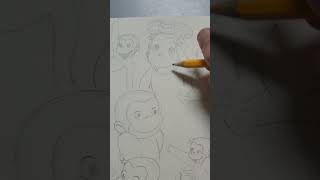 Curious George Sketches [upl. by Nosnej945]