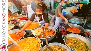 Huge STREET FOOD Market In BANGKOK Thailand  The WORLD MARKET [upl. by Cooke]