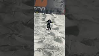 challenge skirace downhill skichallenge racing snow skier bumps scary [upl. by Celina]