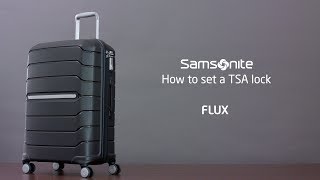 Samsonite Lock Instructions  Flux [upl. by Yelich]