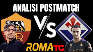 FIORENTINA vs ROMA – POSTMATCH Serie A ROMA TG [upl. by Lionel]