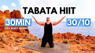 Tabata 30Min Full Body HIIT WORKOUT Tabata 3010  Interval Training 💪💦 [upl. by Lavella713]