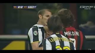 Maldini Attempts to Kill Chiellini [upl. by Means821]