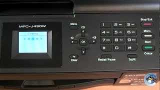 Brother MFCJ430W How to do Printhead Cleaning Cycles and Improve Print Quality [upl. by Sopher]