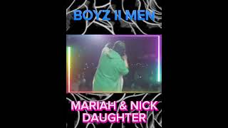 BOYZ II MEN amp NICK CANNON amp MARIAH CAREY DAUGHTER MONROE 💝 [upl. by Martreb370]