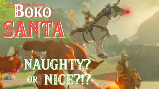 Santa Visits Bokoblins  The Legend of Zelda Breath of the Wild [upl. by Bradman]