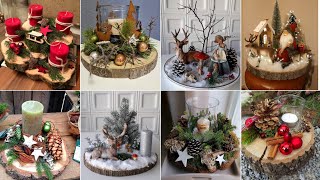 300Unique Christmas Centrepices Design 2k24  Centrepices For Home Decor [upl. by Saitam]