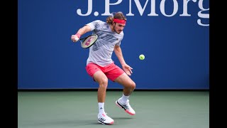 Stefanos Tsitsipas vs Albert RamosVinolas  US Open 2020 Round 1 [upl. by Coplin]