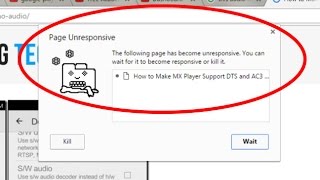 How to fix Page Unresponsive error in Google chrome [upl. by Langelo768]