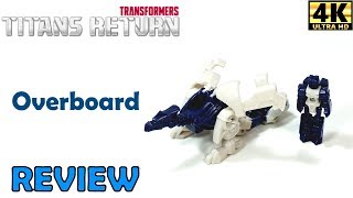 Transformers Titans Return Overboard Review [upl. by Kamp845]